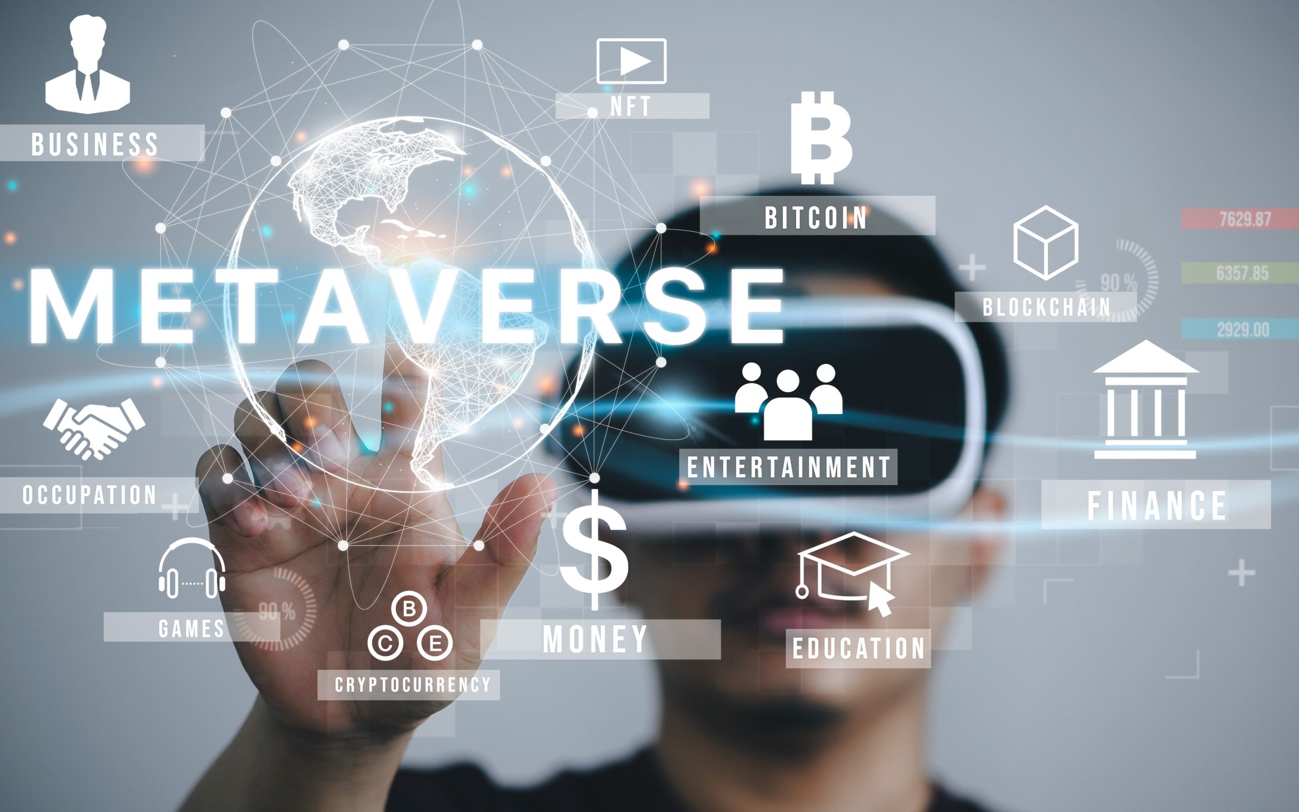 metaverse and blockchain for business
