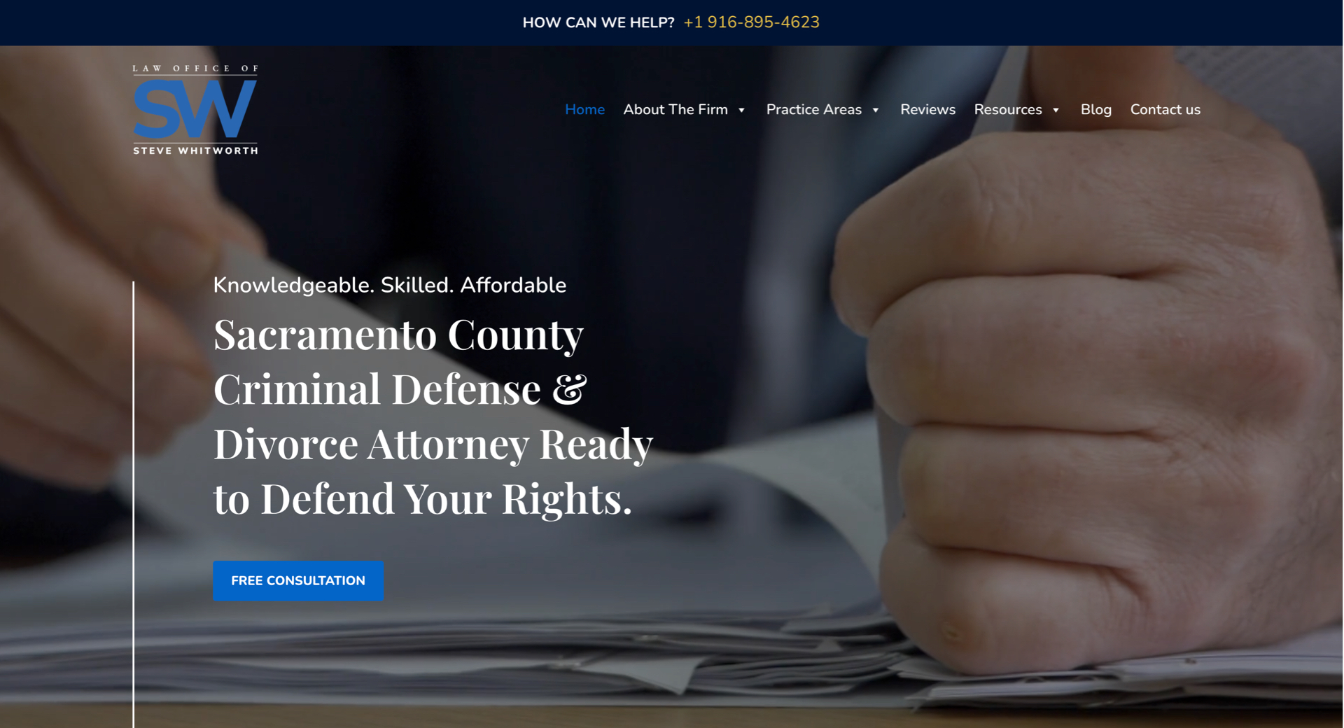 law firm website