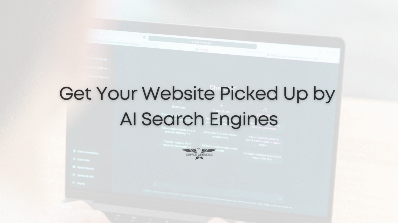 Get Your Website Picked Up by AI Search Engines