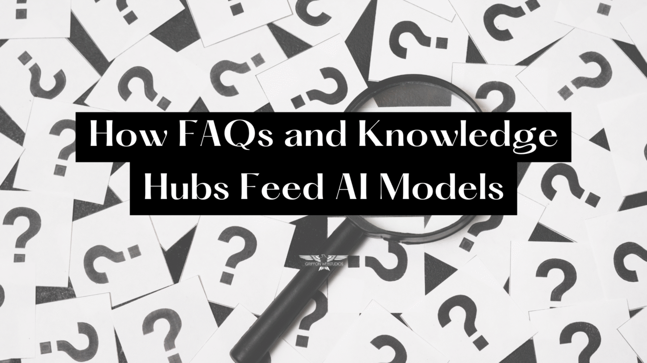 How FAQs and Knowledge Hubs Feed AI Models