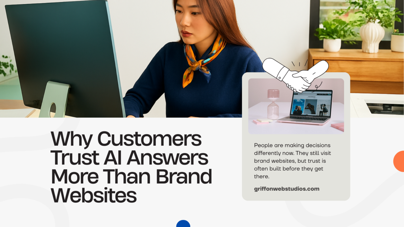 Why Customers Trust AI Answers More Than Brand Websites